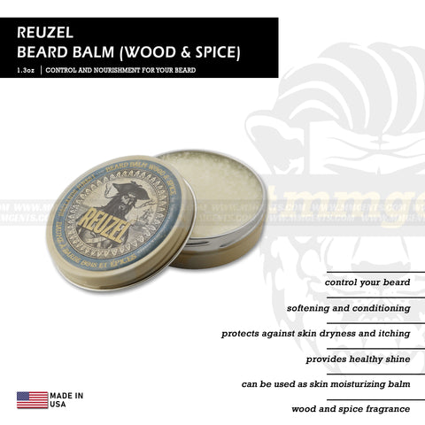 Reuzel - Beard Balm (Wood & Spice)