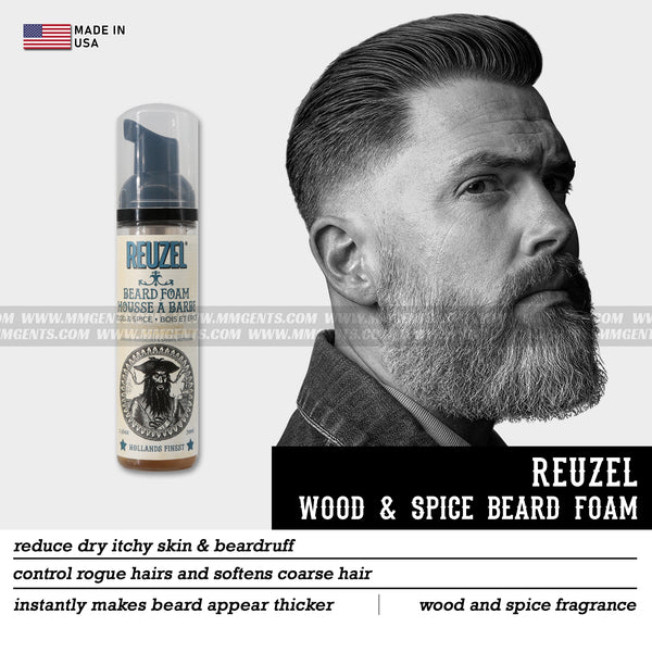 Reuzel - Beard Foam (Wood & Spice)