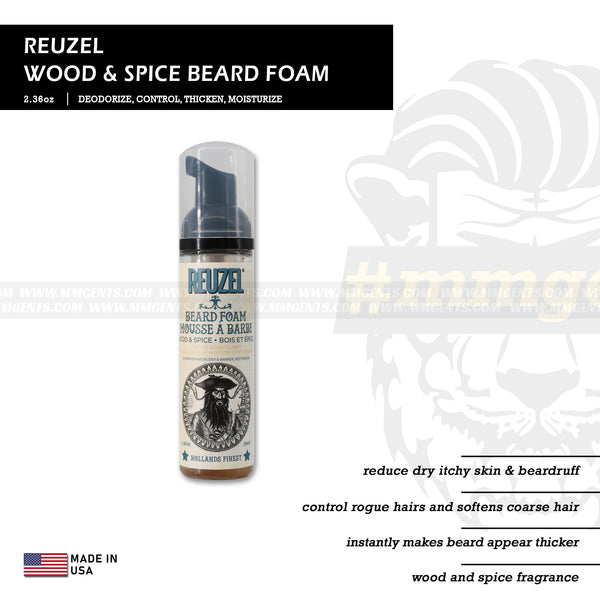 Reuzel - Beard Foam (Wood & Spice)