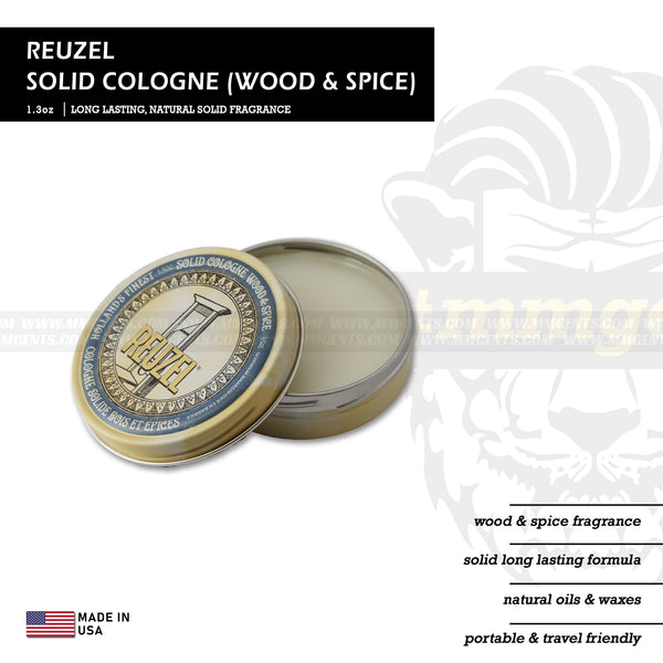 Reuzel - Wood & Spice Solid Cologne Balm