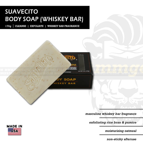Suavecito - Whiskey Bar Body Soap